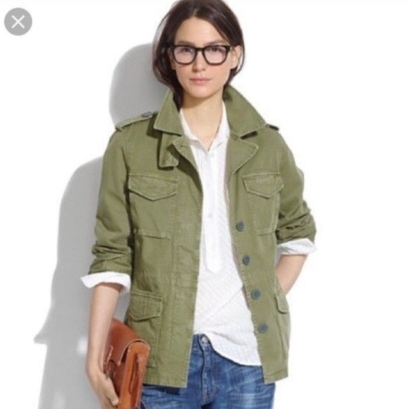 Madewell Outbound utility army/military jacket - Picture 7 of 8